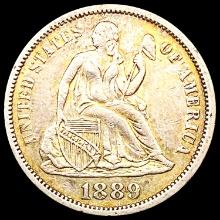 1889 Seated Liberty Dime UNCIRCULATED