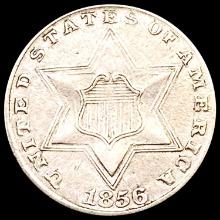 1856 Silver Three Cent UNCIRCULATED