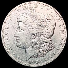 1904-S Morgan Silver Dollar CLOSELY UNCIRCULATED