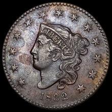 1832 Coronet Head Large Cent NEARLY UNCIRCULATED