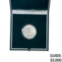 1986 France .643oz Platinum 100 Florins