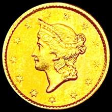 1851 Rare Gold Dollar CLOSELY UNCIRCULATED