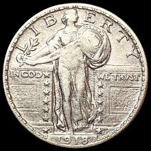 1918-D Standing Liberty Quarter CLOSELY UNCIRCULAT