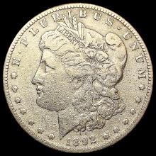 1892-S Morgan Silver Dollar NEARLY UNCIRCULATED