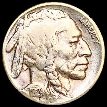 1924-S Buffalo Nickel LIGHTLY CIRCULATED