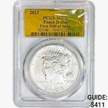 2023 Silver Peace Dollar PCGS MS70