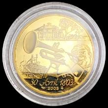 2003 France .5028oz Gold 20 Euro GEM PROOF