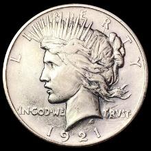 1921 Silver Peace Dollar CLOSELY UNCIRCULATED