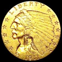 1911 $2.50 Gold Quarter Eagle CLOSELY UNCIRCULATED