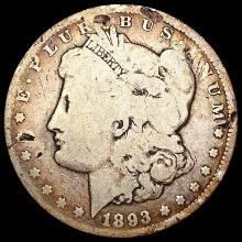 1893-CC Morgan Silver Dollar NICELY CIRCULATED