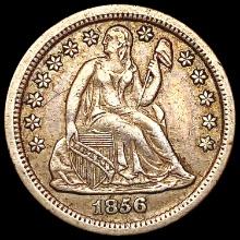 1856-O Seated Liberty Dime CLOSELY UNCIRCULATED