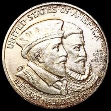 1924 Huguenot Half Dollar UNCIRCULATED