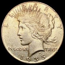 1935 Silver Peace Dollar CLOSELY UNCIRCULATED