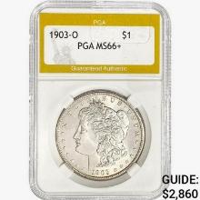 1903-O Morgan Silver Dollar PGA MS66+