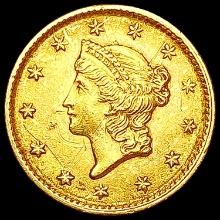 1853 Rare Gold Dollar CLOSELY UNCIRCULATED