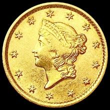 1852-O Rare Gold Dollar CLOSELY UNCIRCULATED