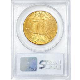 1925-D $20 Gold Double Eagle PCGS MS62