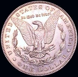 1896-S Morgan Silver Dollar GEM BU +