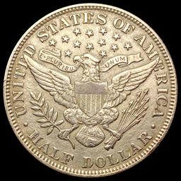 1901 Barber Half Dollar NEARLY UNCIRCULATED