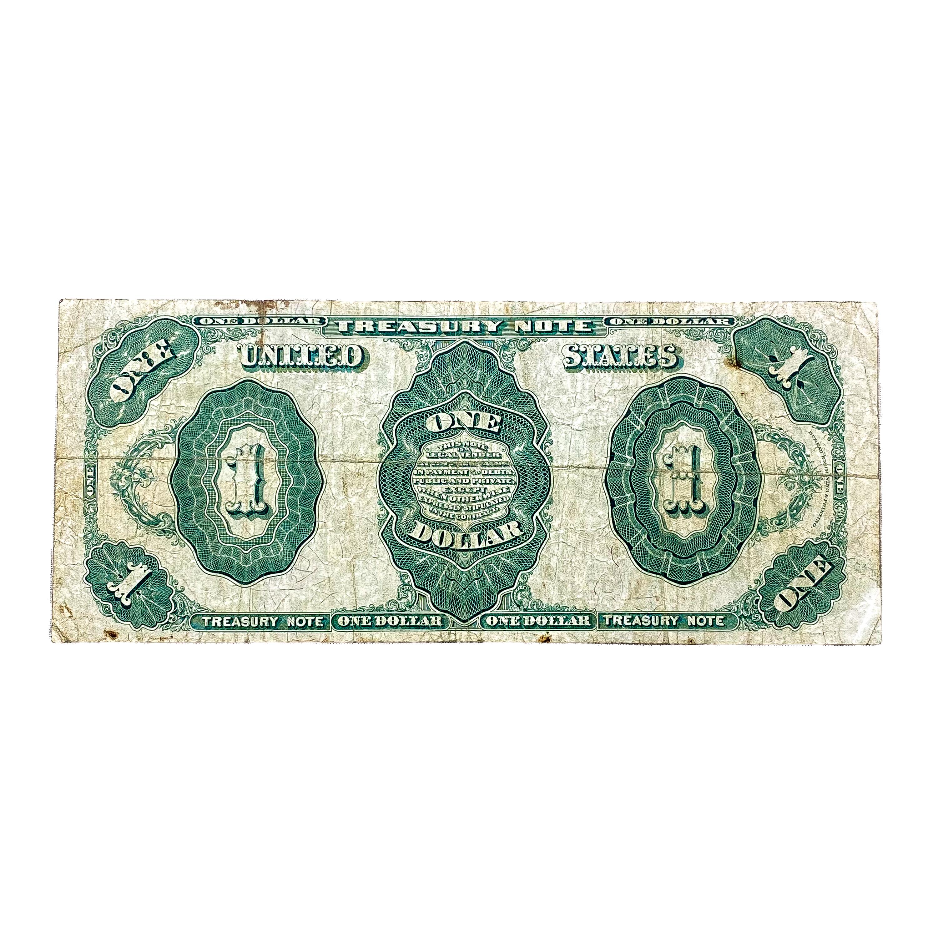 1891 $1 US Legal Tender Note