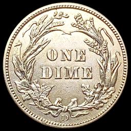 1911-D Barber Dime UNCIRCULATED