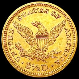 1878 $2.50 Gold Quarter Eagle CLOSELY UNCIRCULATED