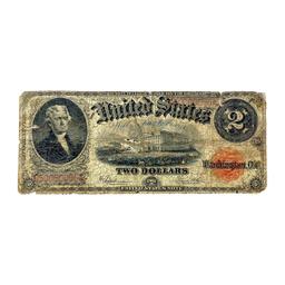 1917 $2 US Legal Tender Note