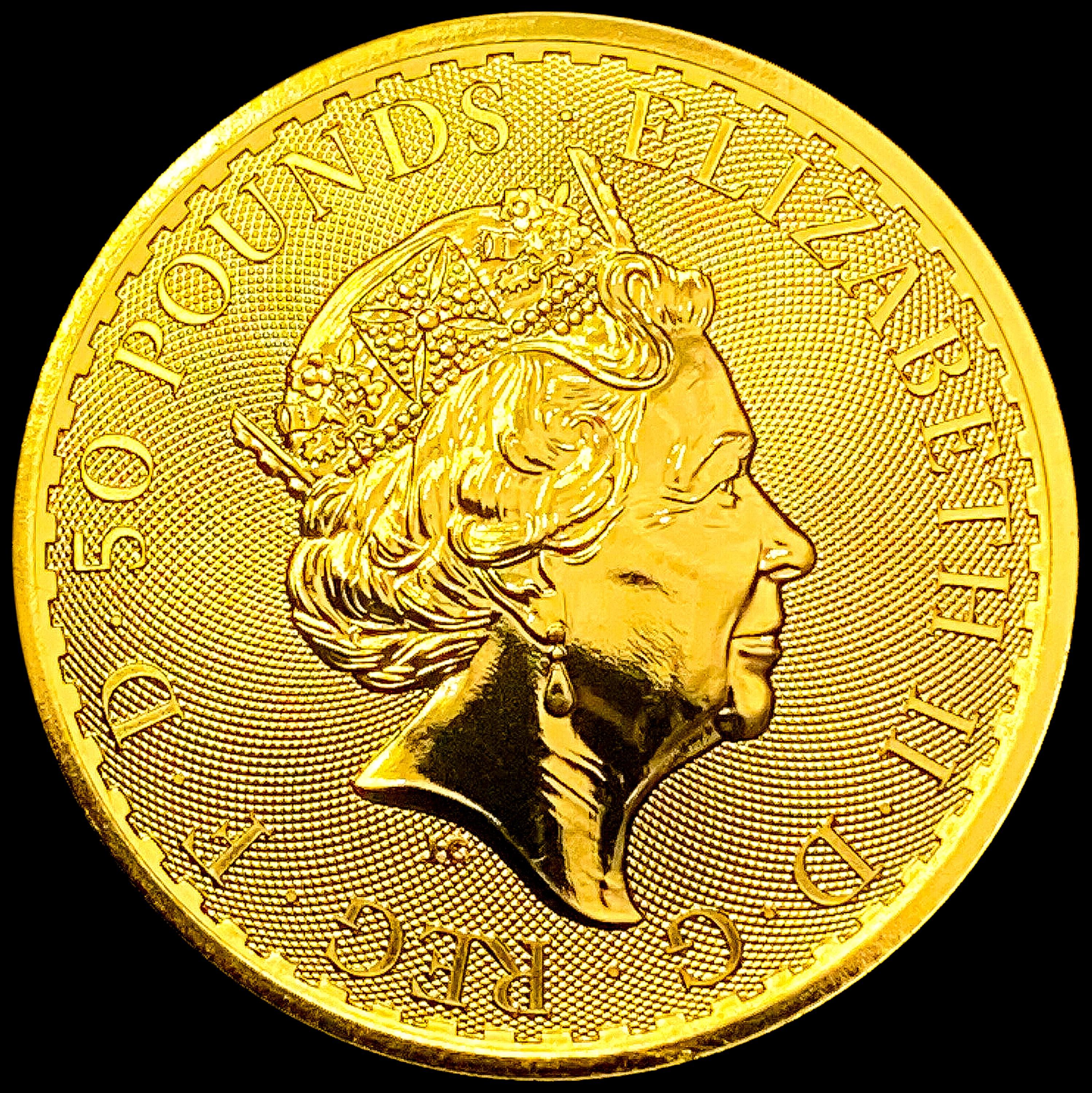 2023 Britannia 1/2oz Gold 50 Pounds GEM PROOF