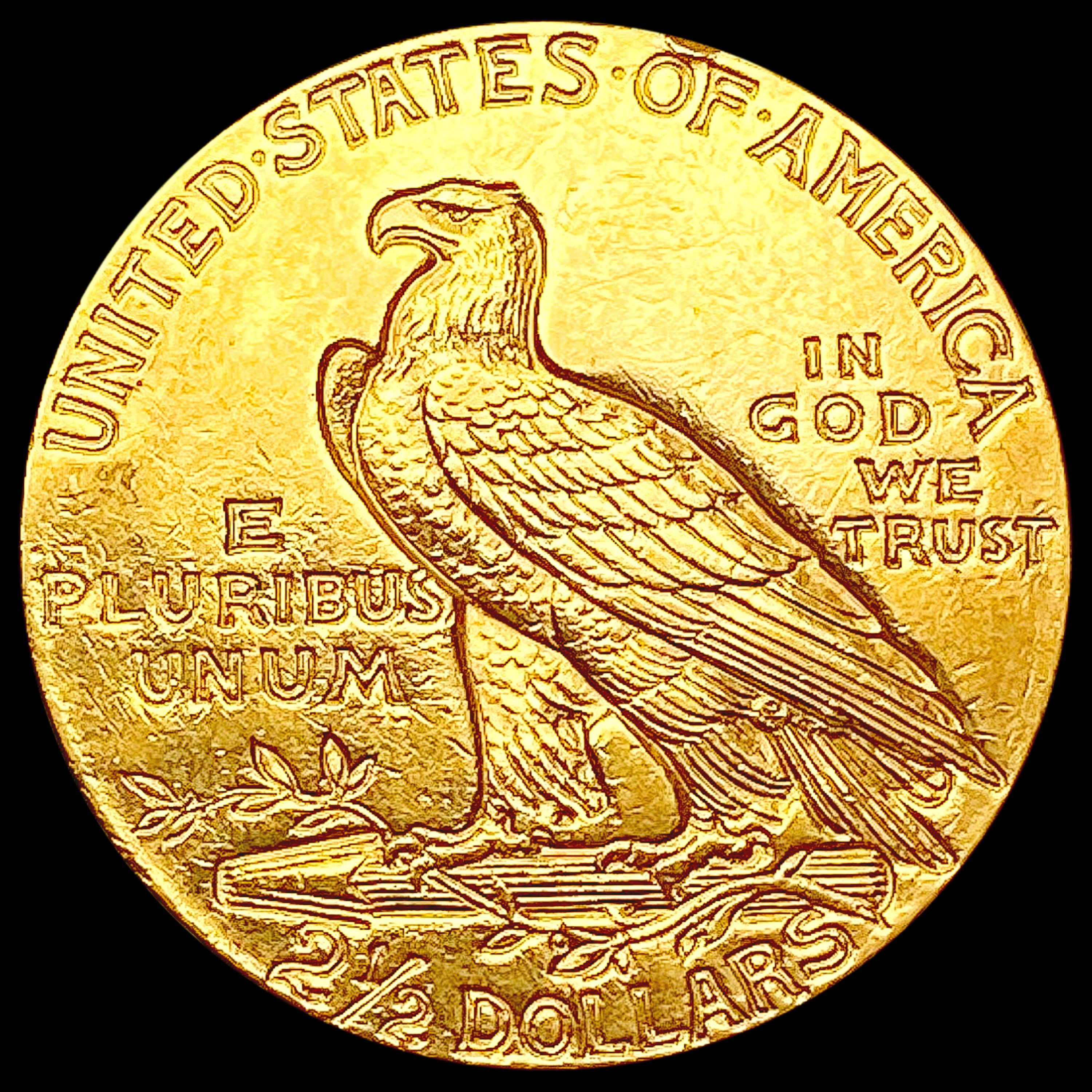 1929 $2.50 Gold Quarter Eagle CLOSELY UNCIRCULATED