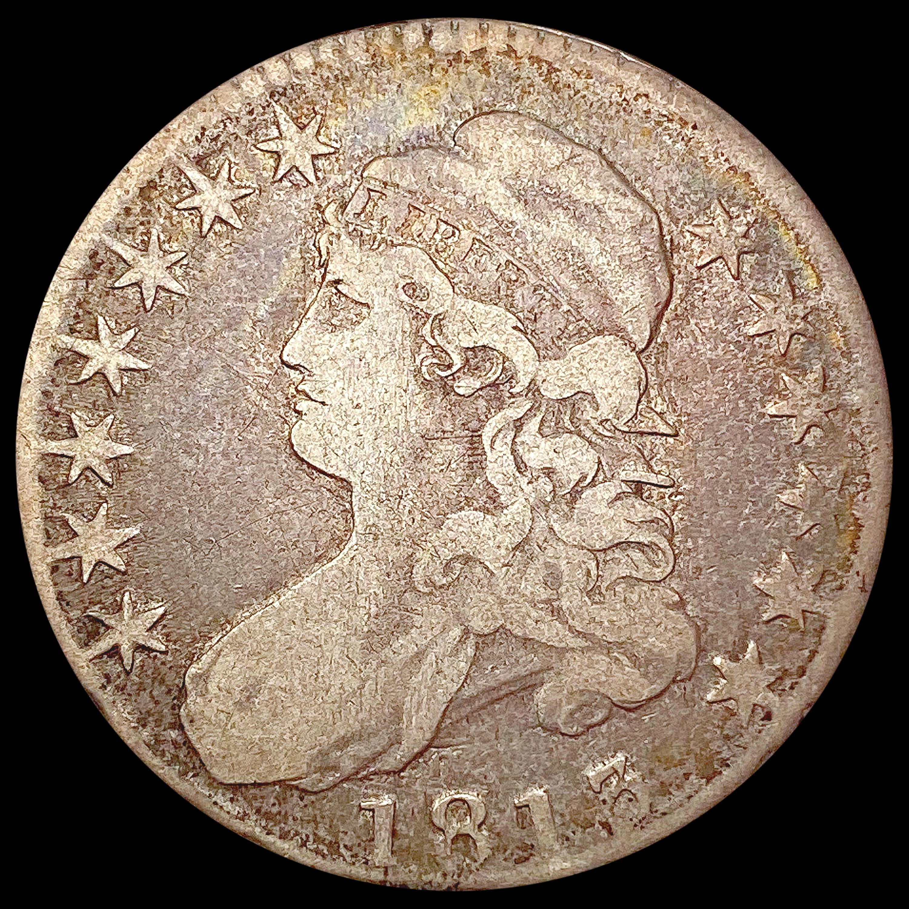 1813 Capped Bust Half Dollar NICELY CIRCULATED