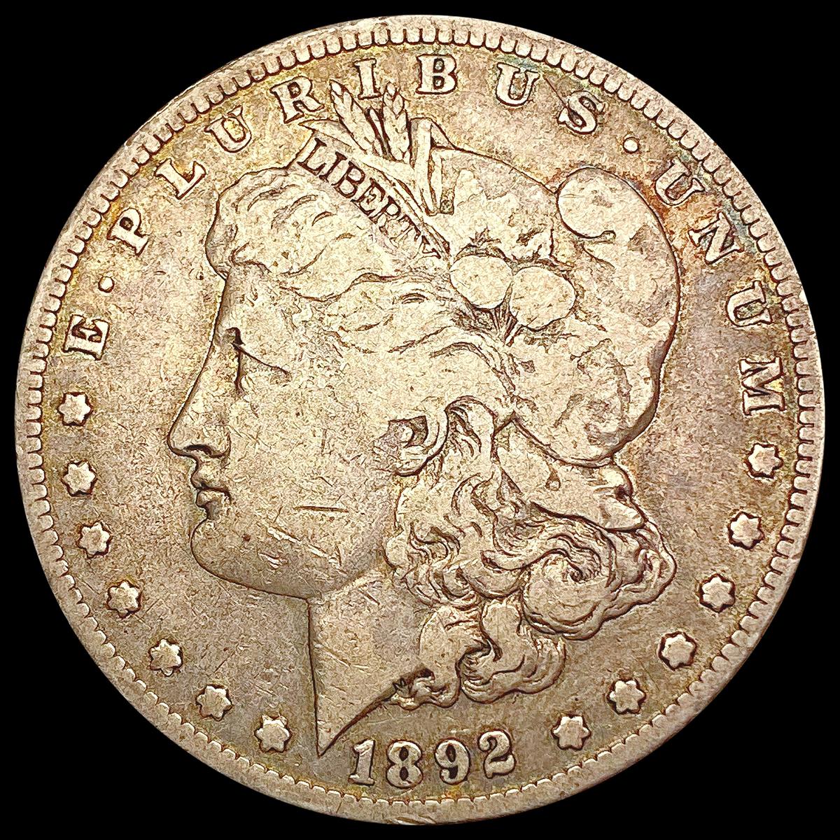 1892-S Morgan Silver Dollar NICELY CIRCULATED