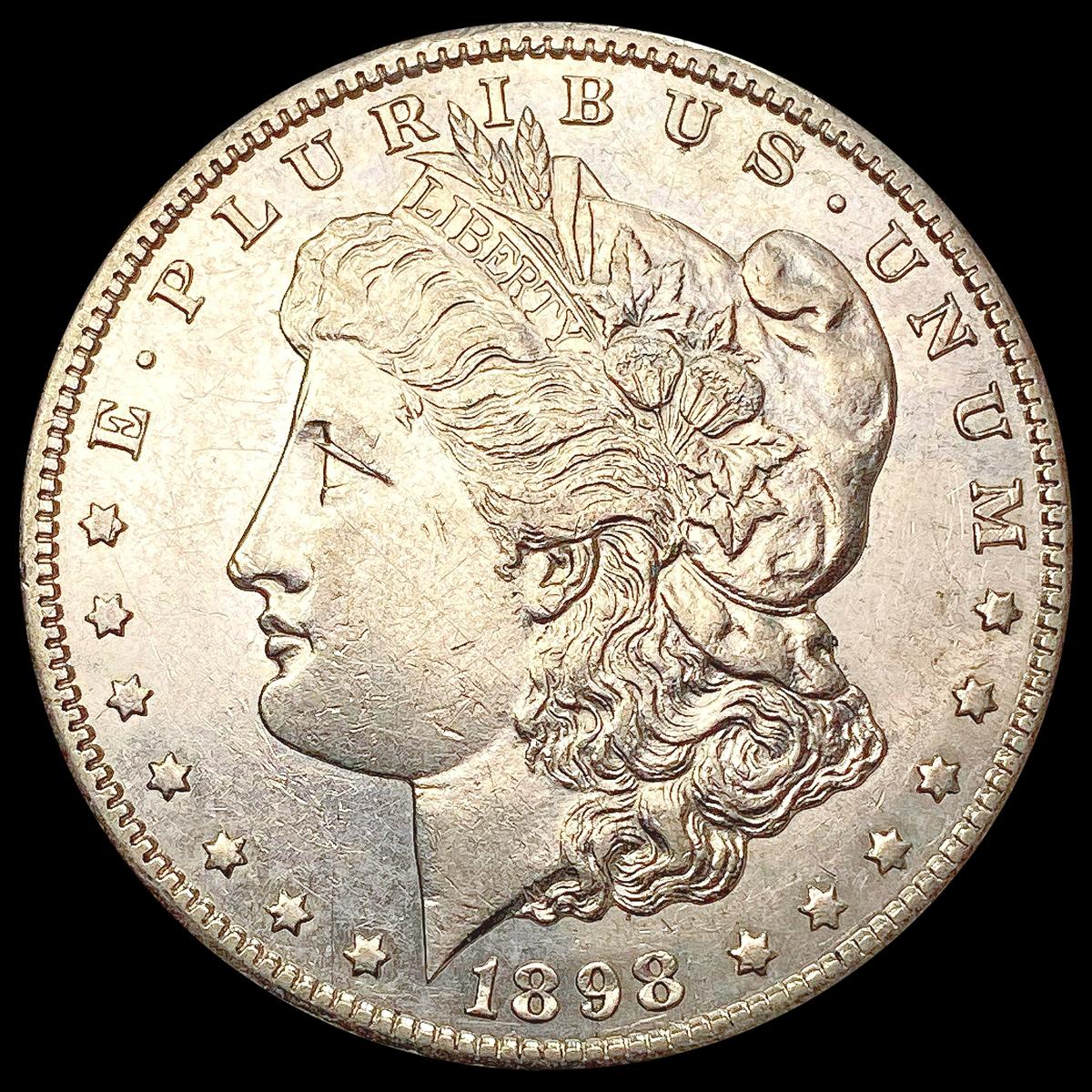 1898-S Morgan Silver Dollar CLOSELY UNCIRCULATED