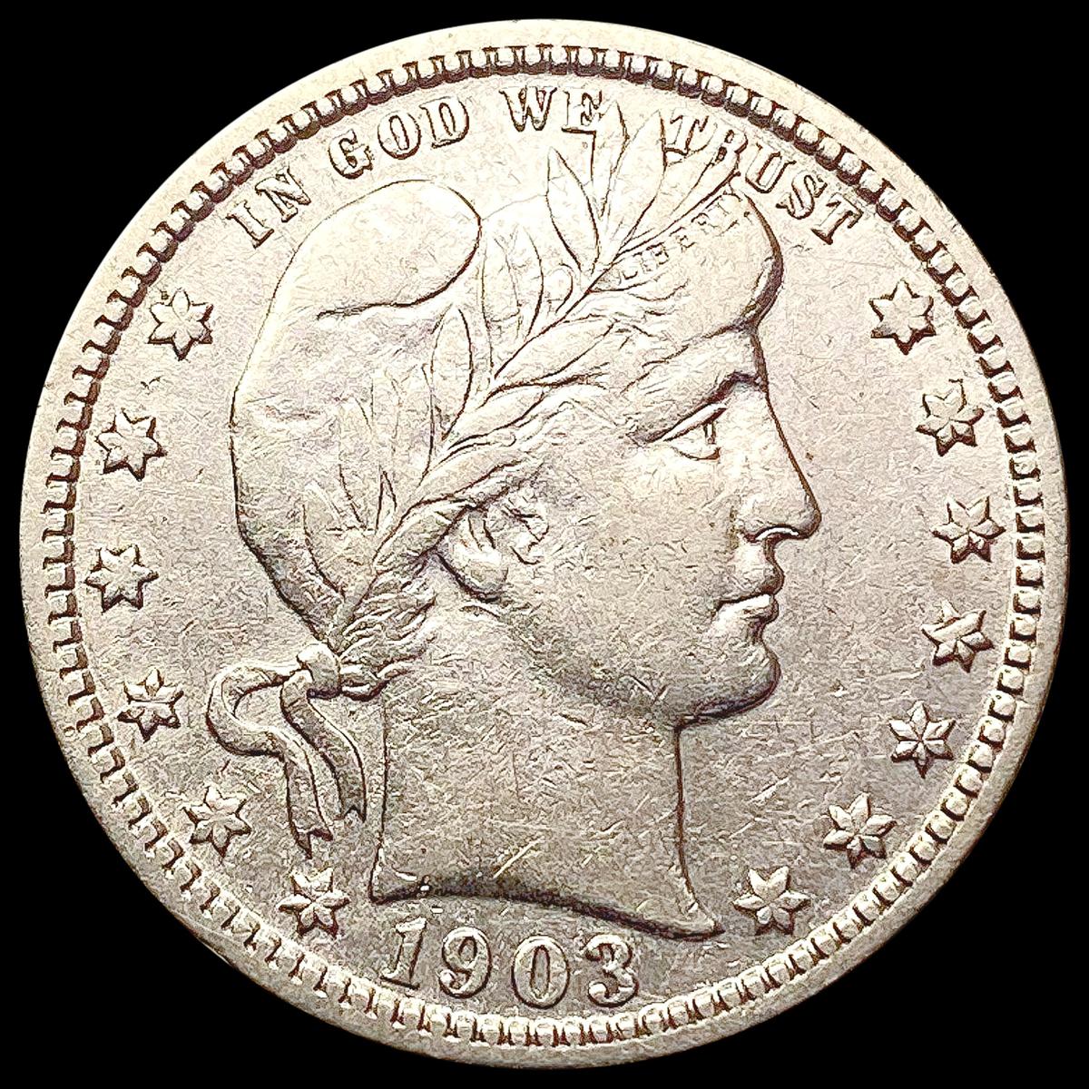 1903 Barber Quarter CLOSELY UNCIRCULATED