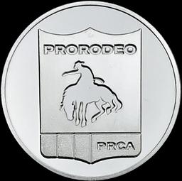 2023 NFR Pro Rodeo Commemorative 1oz Pure Silver Coin