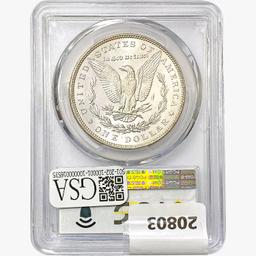 1886 Morgan Silver Dollar PCGS MS61