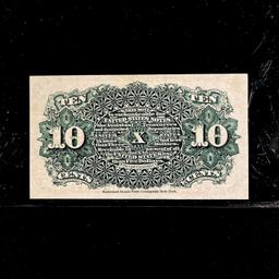 1863 10C Fractional Currency UNC