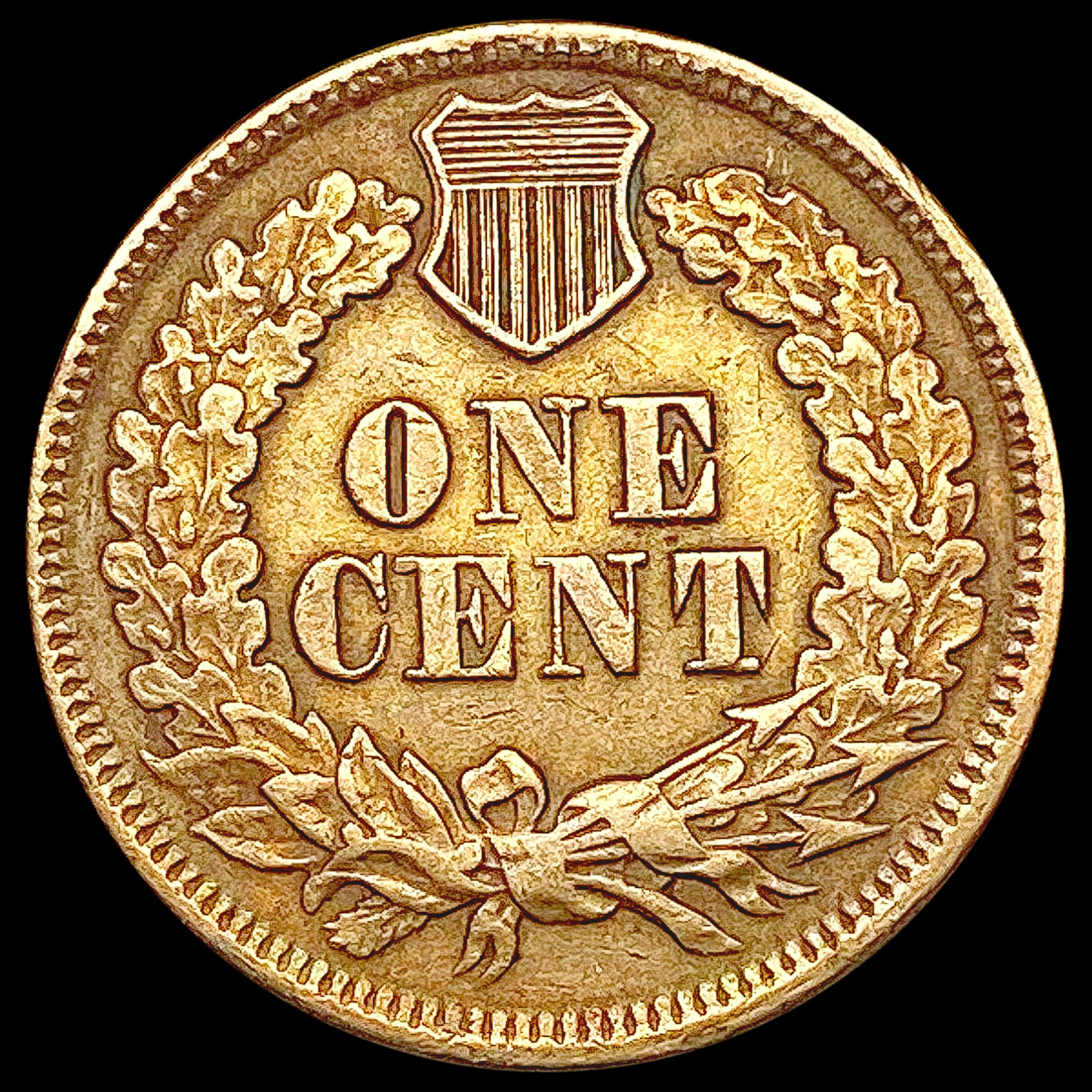 1863 Indian Head Cent CHOICE AU