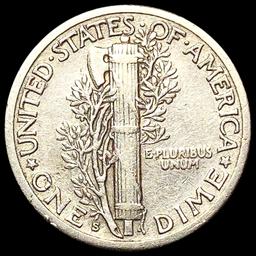 1927-S Mercury Dime NEARLY UNCIRCULATED