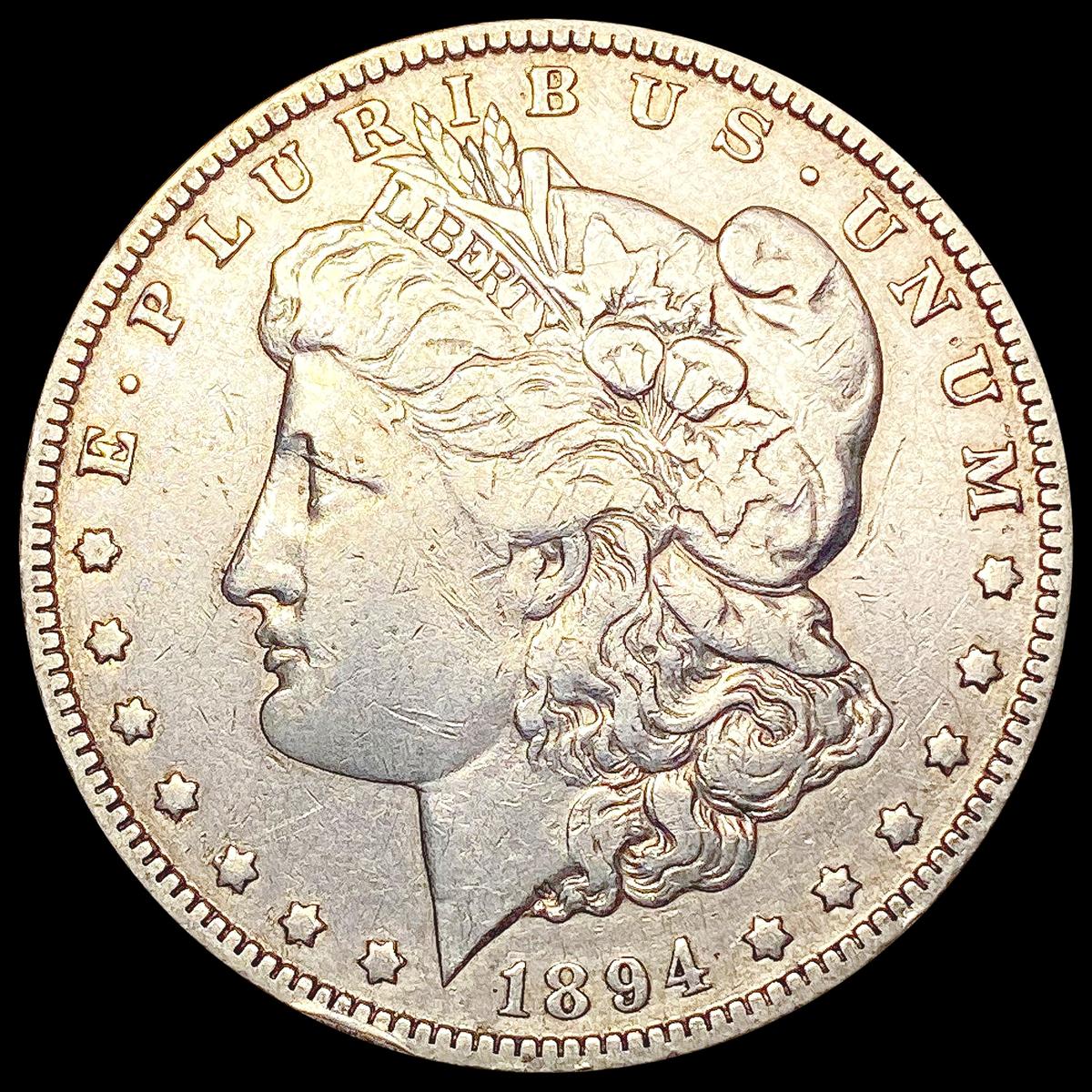 1894-O Morgan Silver Dollar NEARLY UNCIRCULATED