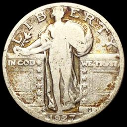 1927-S Standing Liberty Quarter LIGHTLY CIRCULATED