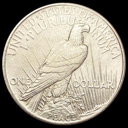 1921 Silver Peace Dollar CLOSELY UNCIRCULATED