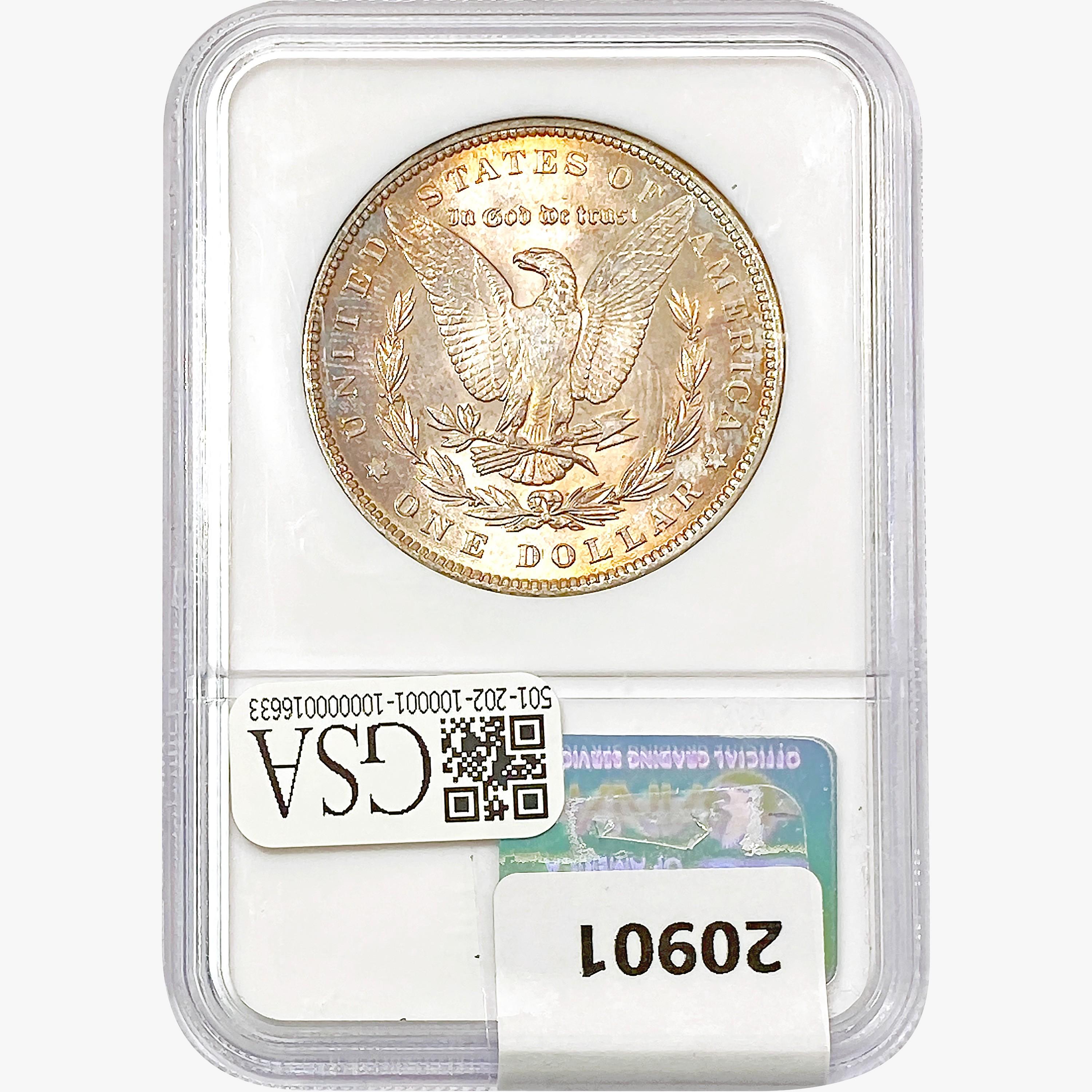 1896 Morgan Silver Dollar NGC MS65