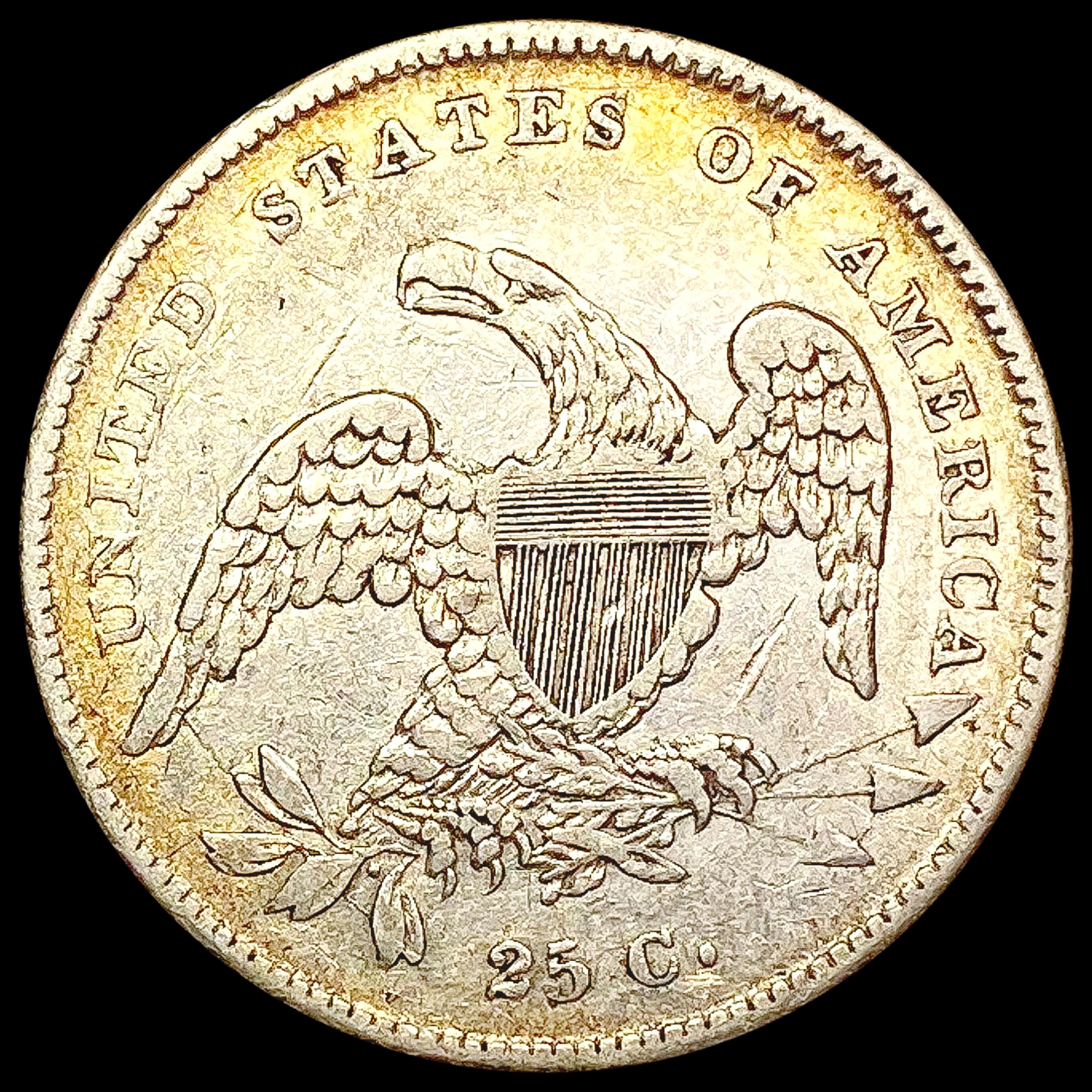 1831 Sm Date Capped Bust Quarter NEARLY UNCIRCULAT