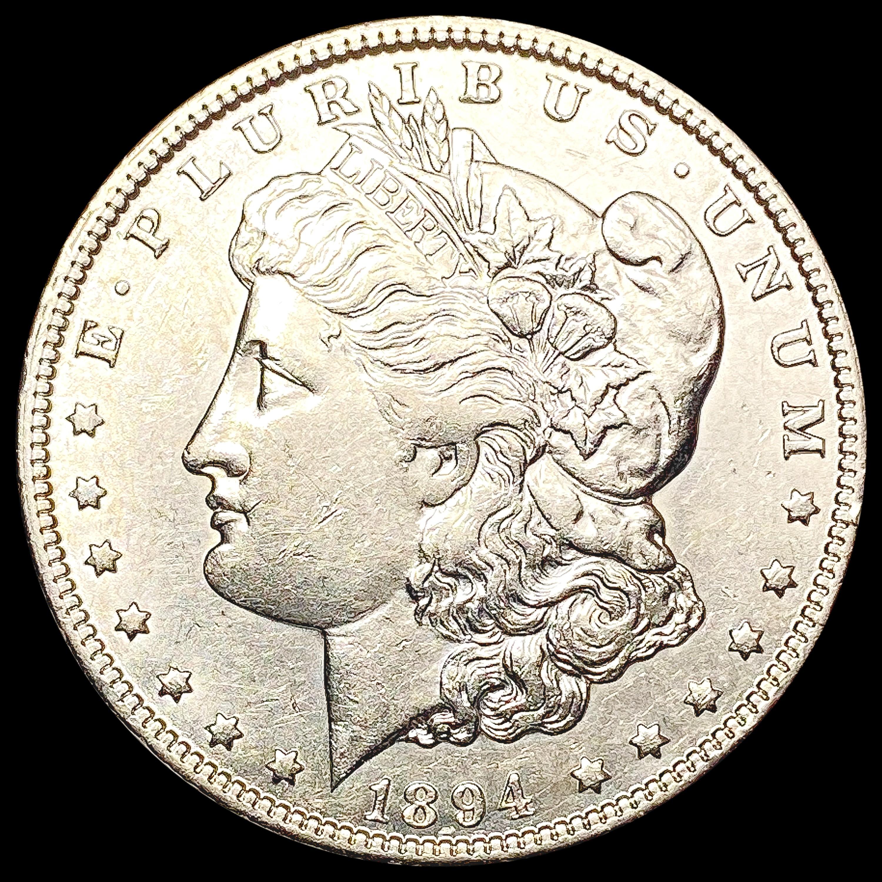 1894-O Morgan Silver Dollar CLOSELY UNCIRCULATED