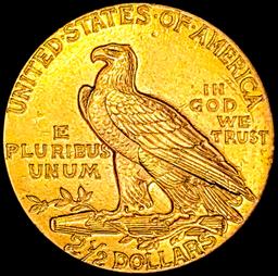 1912 $2.50 Gold Quarter Eagle UNCIRCULATED