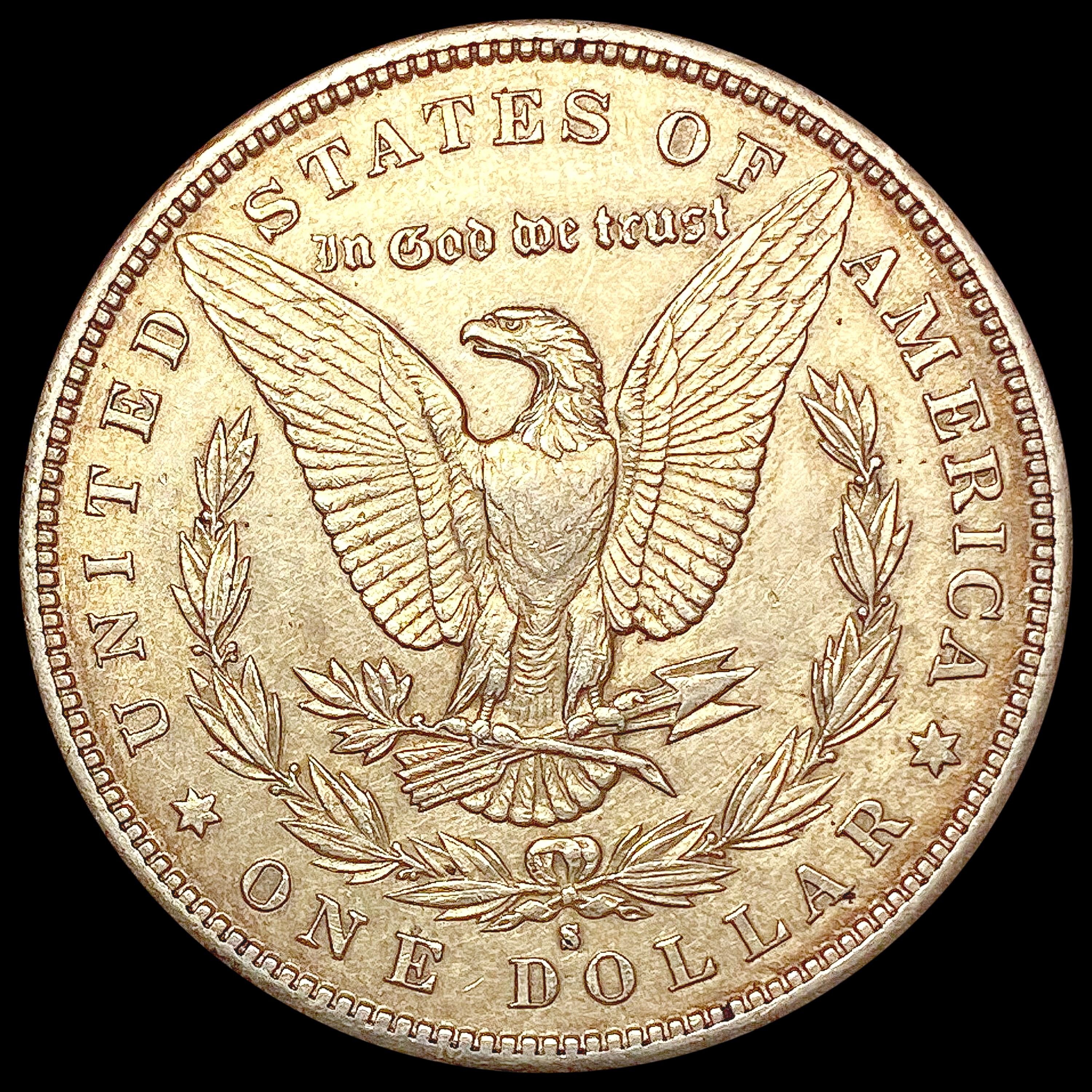 1889-S Morgan Silver Dollar CLOSELY UNCIRCULATED