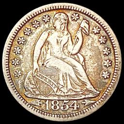 1854-O Seated Liberty Dime LIGHTLY CIRCULATED