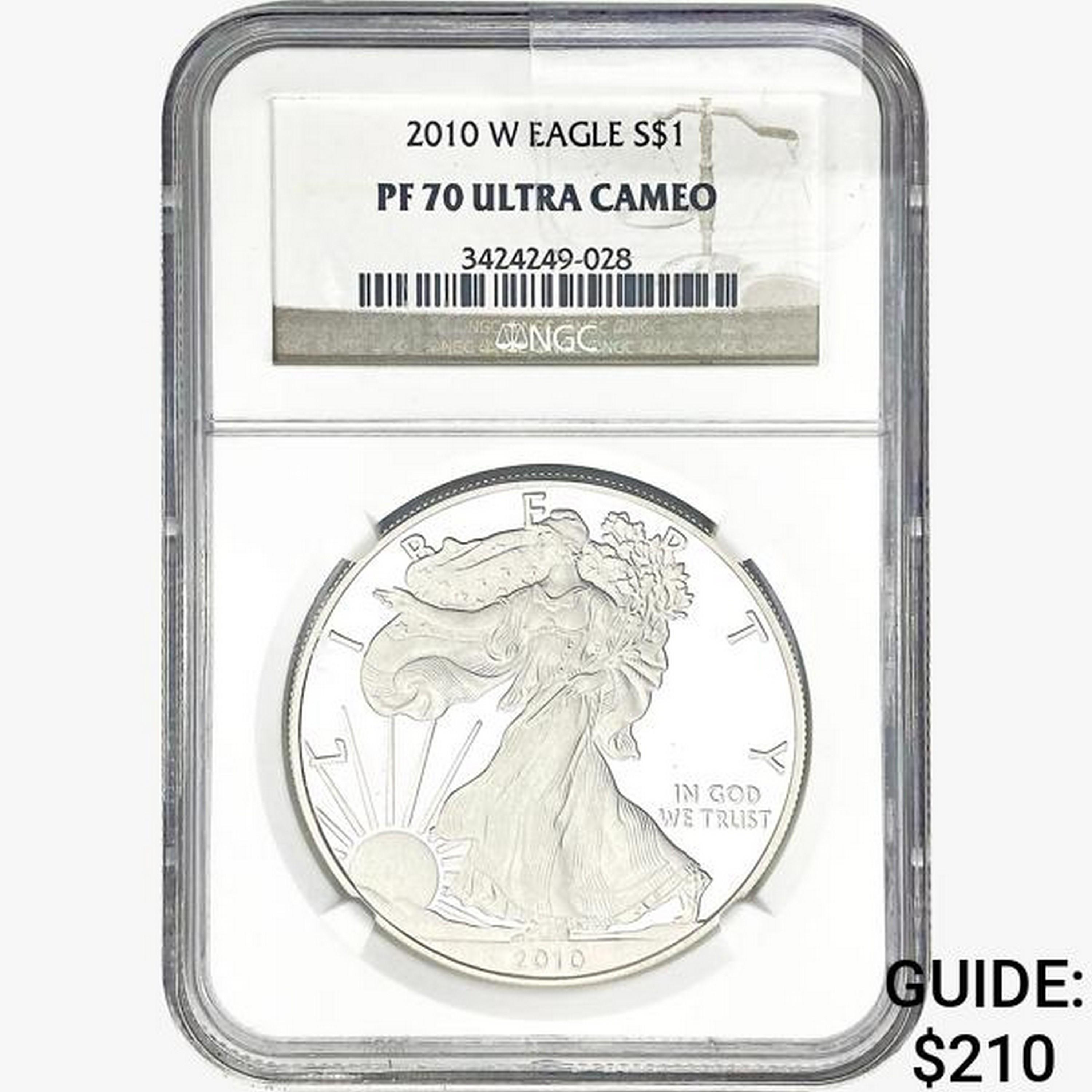 2010-W Silver Eagle NGC PF70 UC