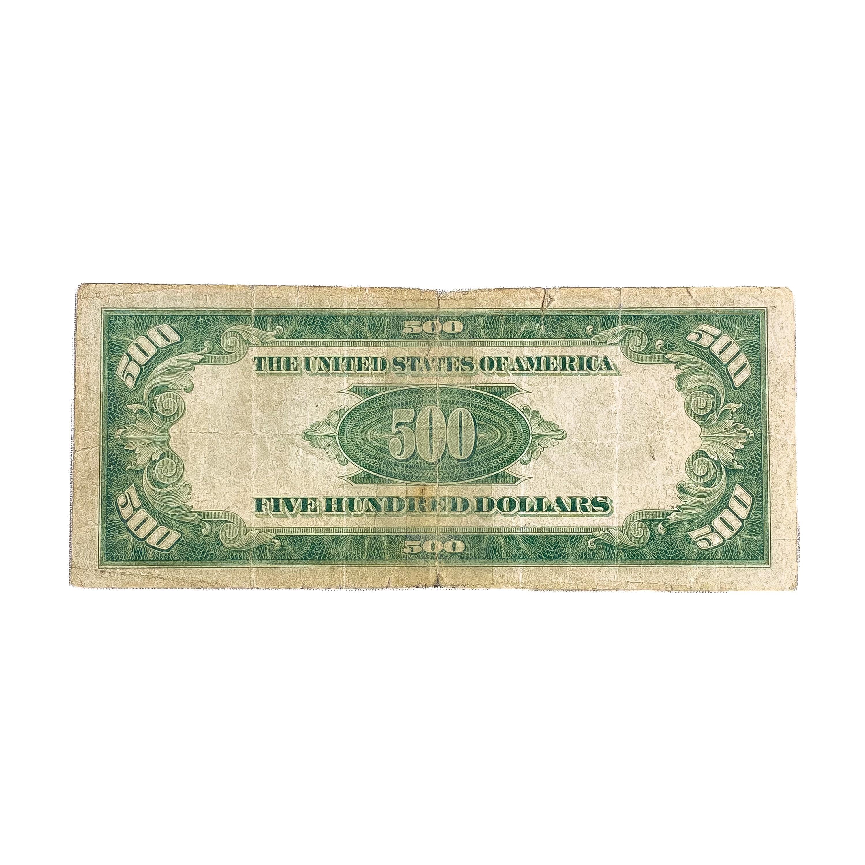 1934 $500 FRN CHICAGO, IL