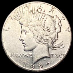 1927 Silver Peace Dollar CLOSELY UNCIRCULATED